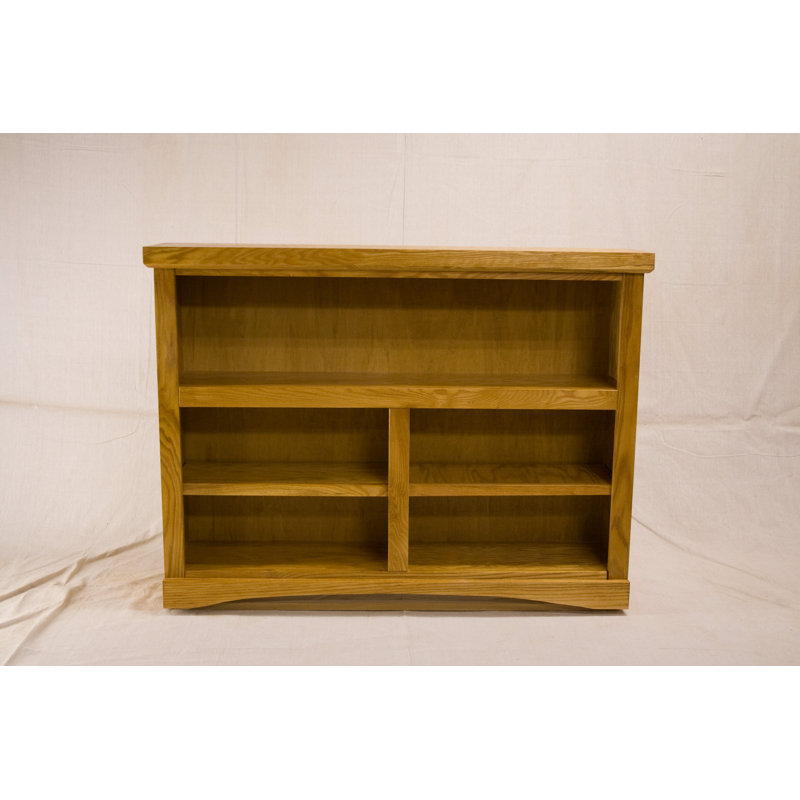 Cutshaw Bookcase, 36 H" x 48.5 W" x 11" D, Light Oak