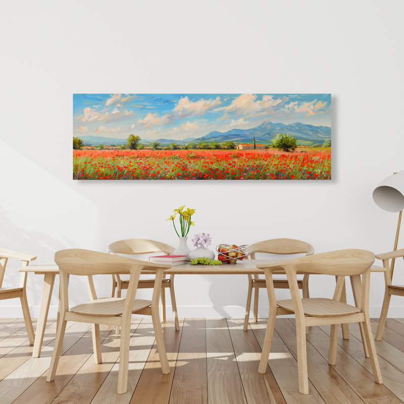 Art sur toile rouge pour fond rouge