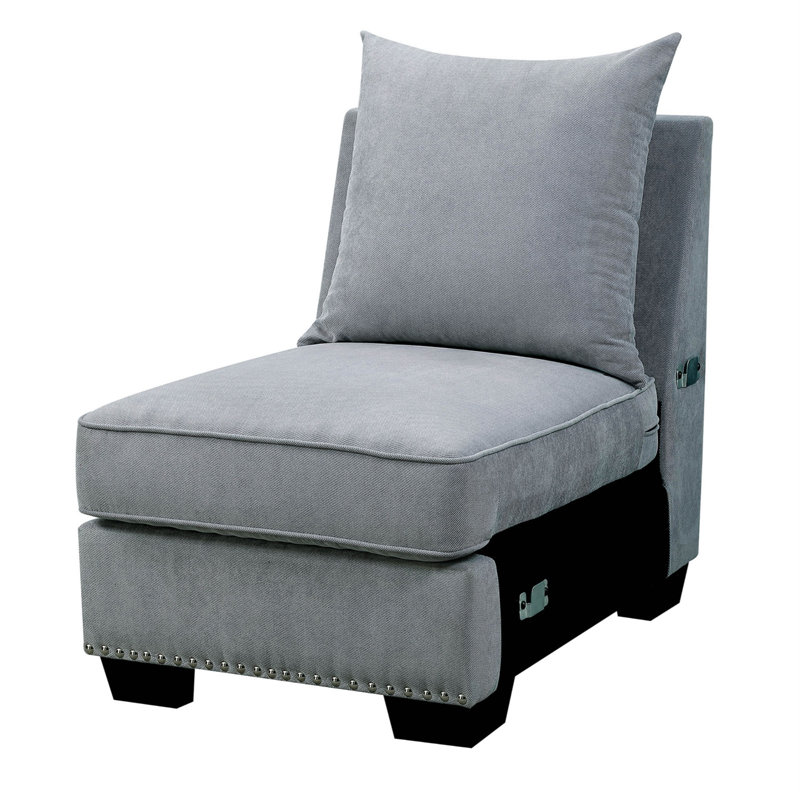 Fauteuil de chambre Amett, Gris