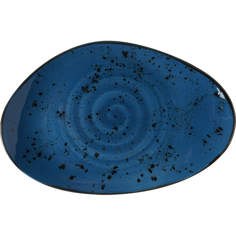 Delbert 35cm Dinner Plate, Blue