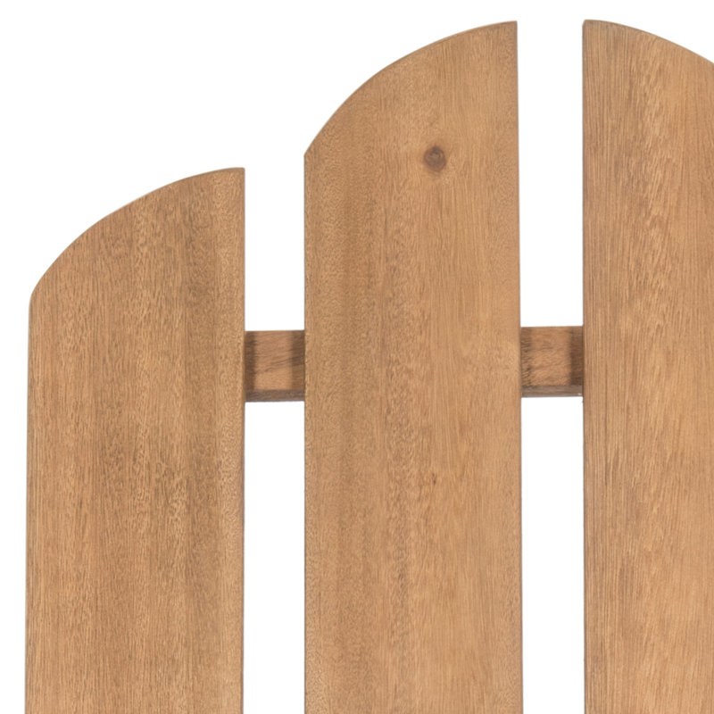 Moreno Solid Eucalyptus Wood Outdoor Rocking Chair