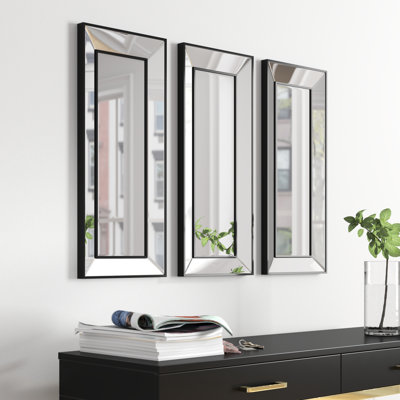 Krajewski Wood Flat Wall Mirror