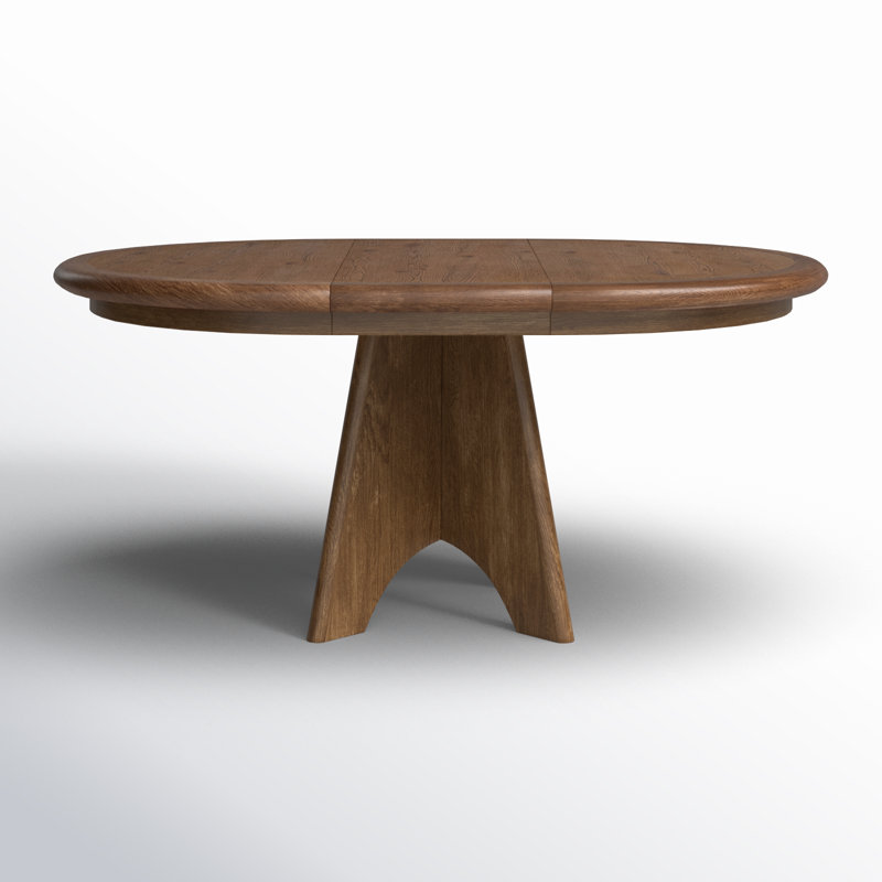Hayes Round Extendable Dining Table, Sienna