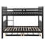 Convertible Bunk Bed With Trundle-1063347436