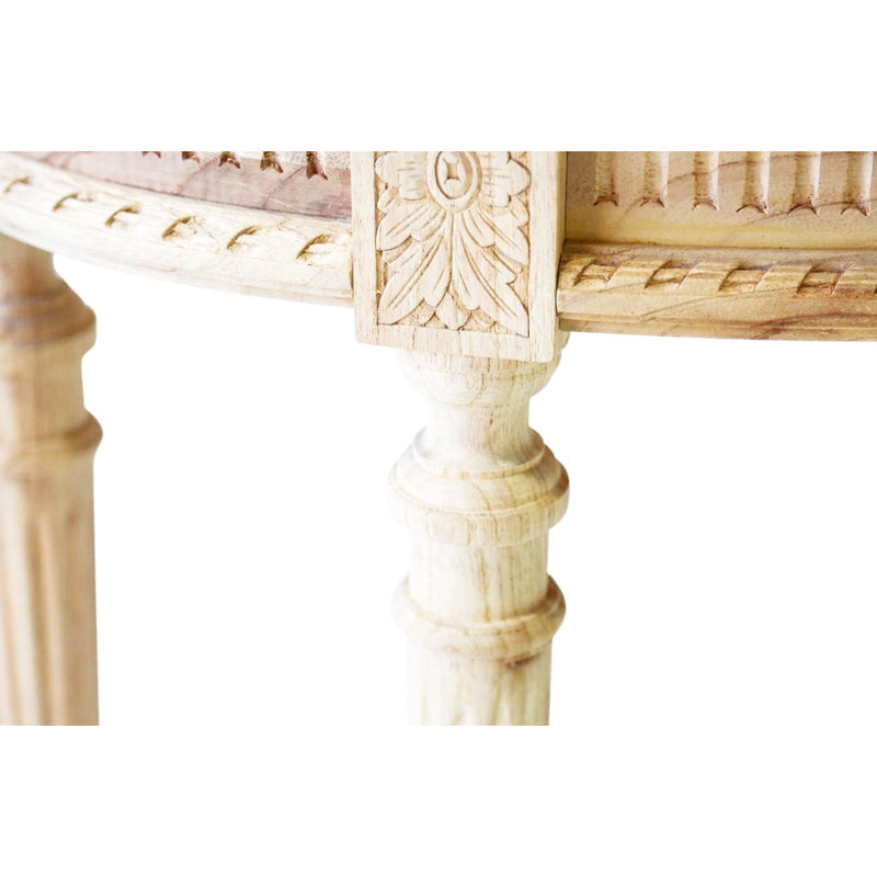 Camille 40.5'' W Solid Wood Console Table