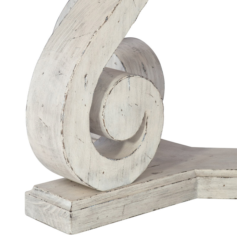 Mirabelle Cream Reclaimed Pine Extendable Dining Table