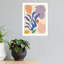 «Honoring Matisse Warm» par Danhui Naiframed, reproduction d'art-656427892-656427891