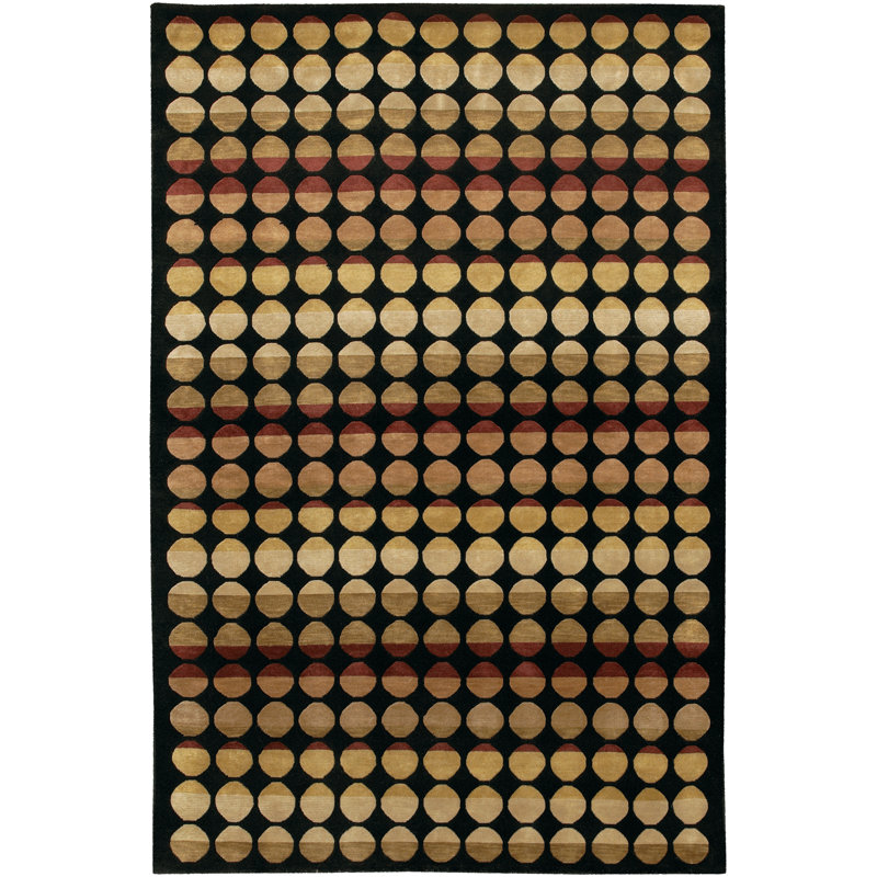 Tapis en laine et viscose noué à la main Callida Authentic, Tapis de couloir 2 pi 6 po x 7 pi 6 po