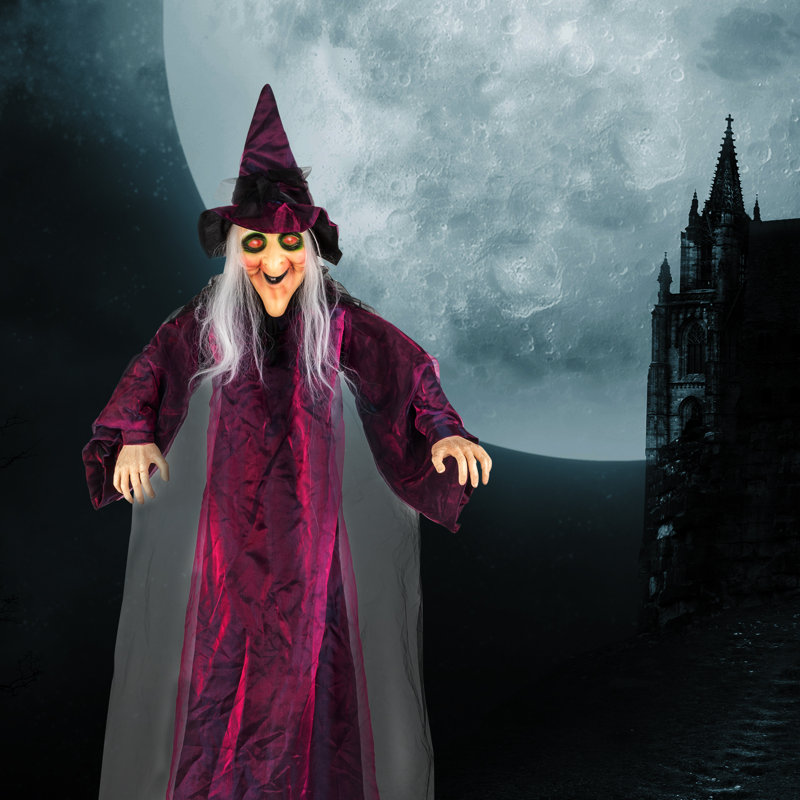 Dayne Halloween Witch Figurine
