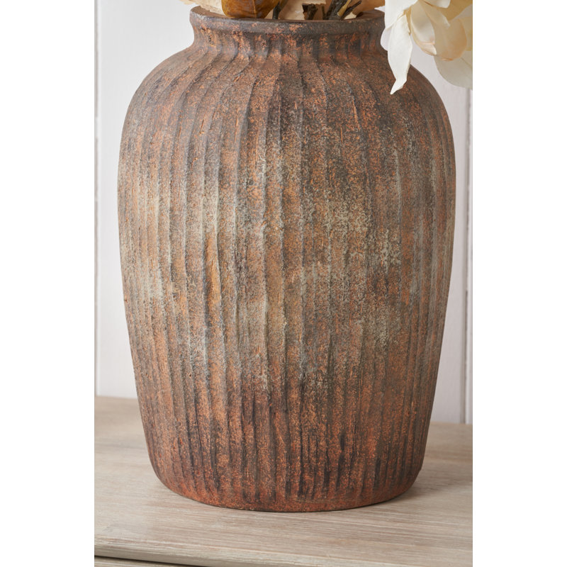 Fibrestone Table Vase, Tall