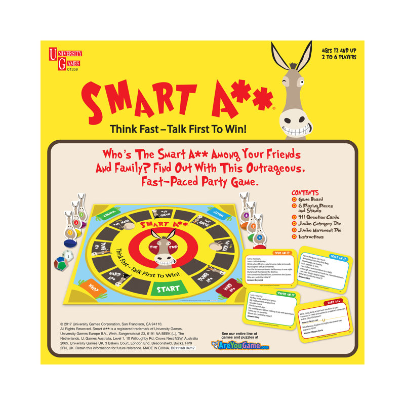 University Games 6 Player Mini Desktop Games