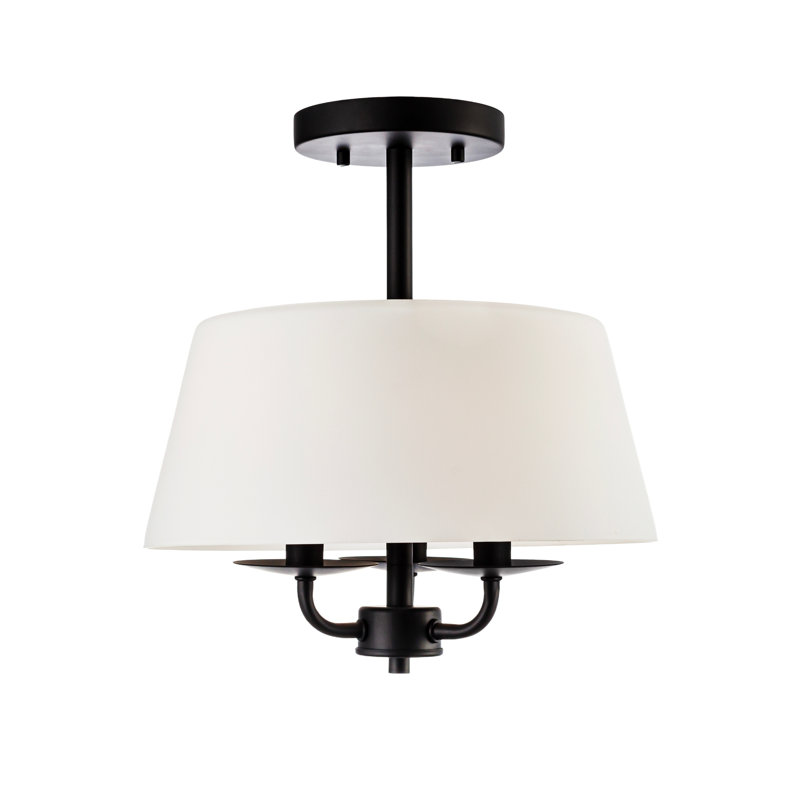 Belmont 3-Light Semi-Flush Mount Ceiling Light