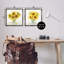 «Sunflower Bouquet Jar», ensemble de 2 toiles flottantes encadrées par Paul Brent-1624660394-1624660393