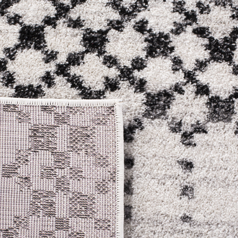 Tapis géométrique Finney Performance, Tapis de couloir 2 pi 6 po x 8 pi