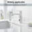 Modern Single Handle Single Hole Bathroom Faucet(Set of 2)-128613802