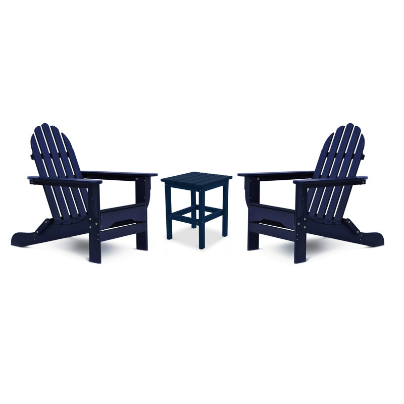 Hartington 2 - Person Patio Conversation Set, Navy