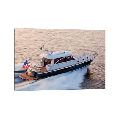 Hunt 52 Yacht At Sea, Newport, Rhode Island, USA IV - Wrapped Canvas Print