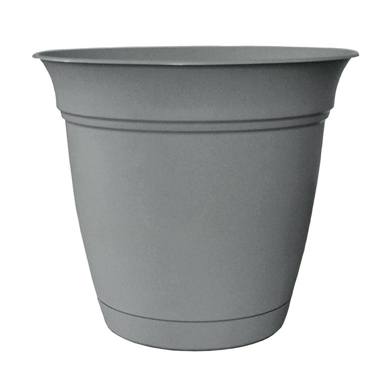 Pot à fleurs Sabana, Gris orageux, H 7 po x l 8 po x P 8 po
