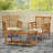 CAYDON 2 CLUB CHAIRS + TABLE