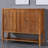 Solid Ash Wood Console Cabinet