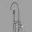 44 7/8-In Single Handle Freestanding Tub Faucet With Handheld Shower-111704771