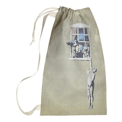 Fabric Laundry Bag with Handles