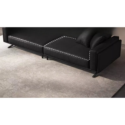 Modern Simple Black In line Sofa