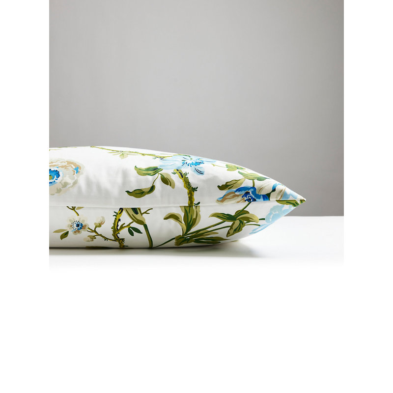 Square Pillow Cover & Insert, Porcelain Blue