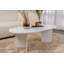 Table basse blanche moderne Chrisina, 46,9 po x 15,7 po x 23,6 po | 100% panneau de particules enduit de mélamine, épaisseur: 0,7 pouce | Conception élégante et unie, parfaite pour le salon et les espaces contemporains, meubles durables et élégants-109178460