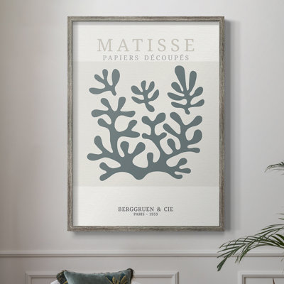 Matisse CD XXVII, reproduction d'art encadrée - bois massif