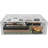 Sorbus Single Cosmetic Acrylic Drawers for Organizing, Stackable, Large in Clear