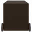 Coffre de rangement de jardin brun