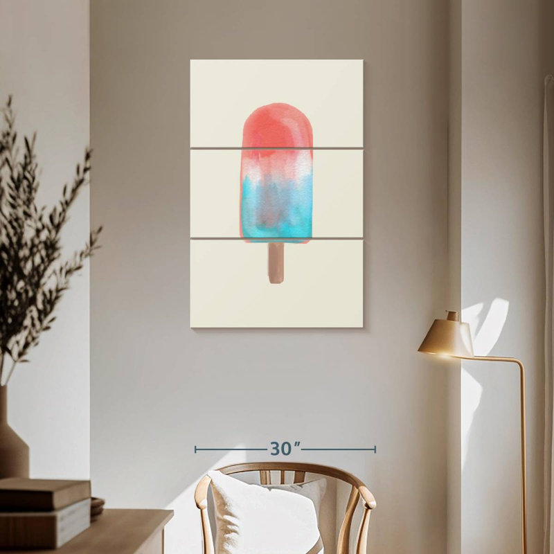 Yarlin Patriotic Popsicle, 57" H x 36" W