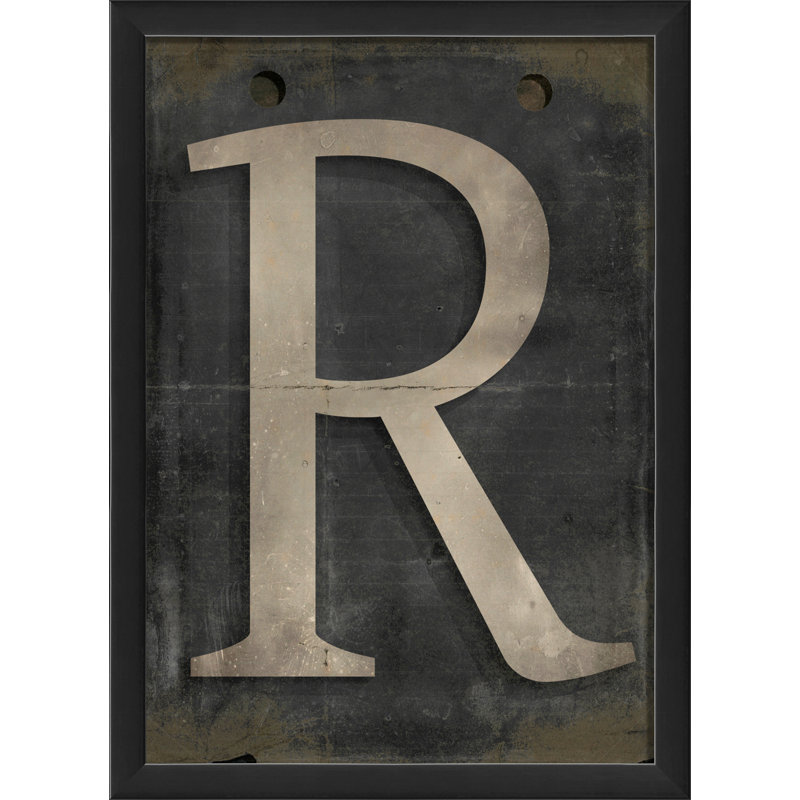 " Letter R "