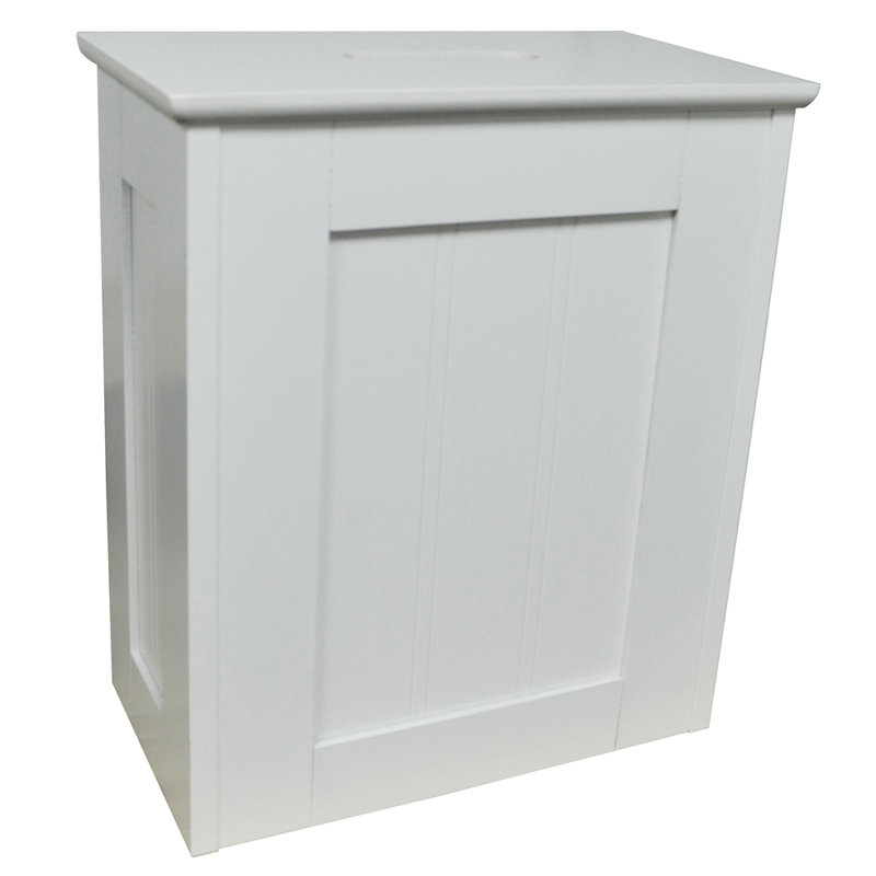 Ireton Wood Cabinet Laundry Hamper with Handles