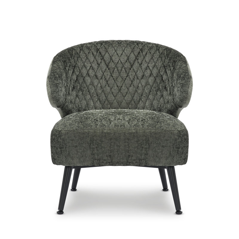 Aintzane Upholstered Armchair, Green