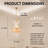 Torrez Empire 8 - Light Dimmable Chandelier With Hanging Chain-74642683