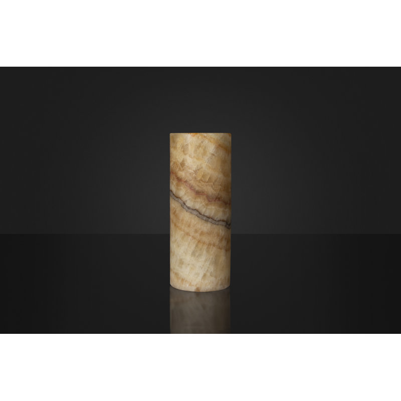 Lampe de table tambour beige 11,8 po