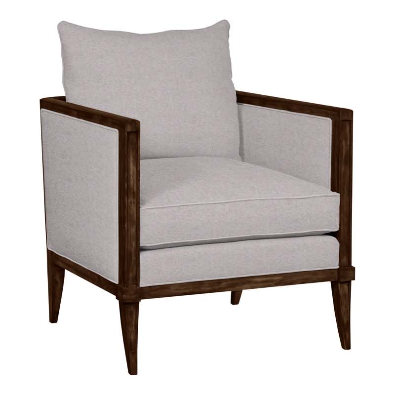 Cameo 28.5" Chair, Nadia Linen, Dove Gray