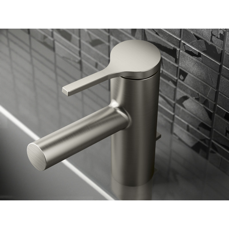 Kohler Elate Single-Handle Bathroom Faucet, One Hole Bathroom Sink Faucet, 0.5 gpm, Matte Black Bathroom Faucets