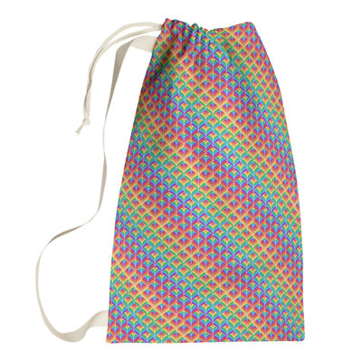 Kitterman Fabric Laundry Bag with Handles