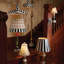 Quatrefoil Small Table Lamp