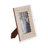 Decorative Resin and Wood Picture Frame with Glass Front and Scalloped Detailing in Modern Wood Design-398980889