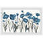 " Blue Flowers VII " Painting Print-1618973481