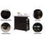 Kamal Wood Kitchen Cart-29471231