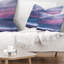 Coussin bleu et rose Unset over Sea - Sea & Shore