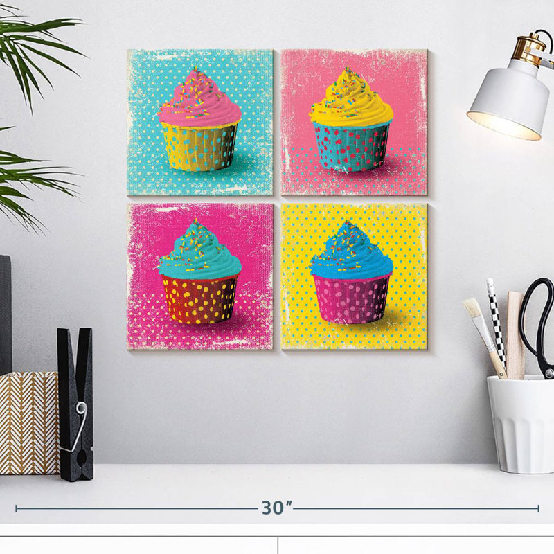 Petits gâteaux à pois Yarlin, H 18 po x l 18 po