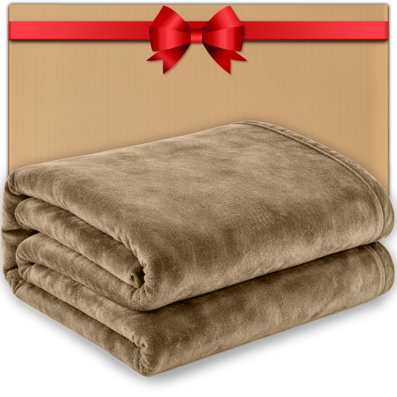 Machine Woven Throw Blanket, 220cm x 240cm