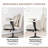 Modern Cross Legged Office Chair With Adjustable Lumbar And Armrests-951523853