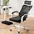 Mesh Office Chair With Footrest & Headrest-2108736607